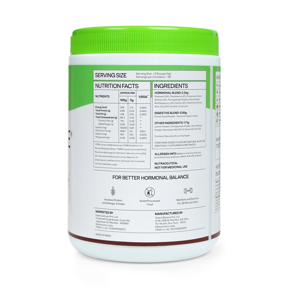 OZiva Plant Based Herbalance For Pcos
